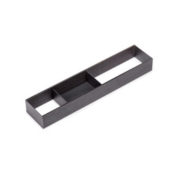 Organizer Orderbox do szuflady, 100x470 mm, Szaro-antracytowy Emuca