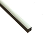 Listwa uchwytowa rączka FORM 10 mm/4 mm, 2,7 m, srebrny-anodowany