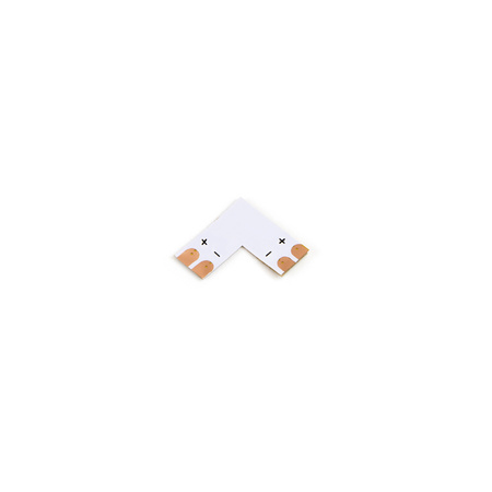 Złączka Union L LED Lynx 12V DC 24V DC, 48W/96W 8 mm 10 szt. Emuca