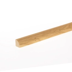 Listwa ćwierć wałek dębowy lakierowana 1mb 25x20 R15 drewno lite