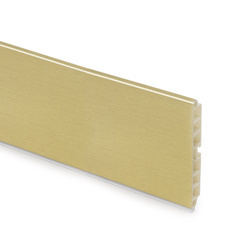 Cokół kuchenny Plasline 3,9 m, wysokość 100 mm, Plastik Złoty cięty na 2x195cm