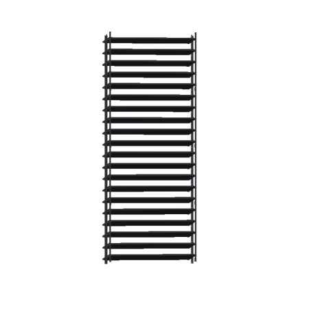 Żaluzja wykonana z aluminium o wymiarach 103cm x 192cm antracyt 