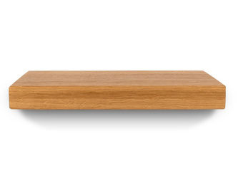 Półka drewniana dębowa o długości 100cm głębokości 25cm i grubości 2cm