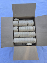 Ekologiczny Polski brykiet drzewny w kartonie do kominka kozy 10kg