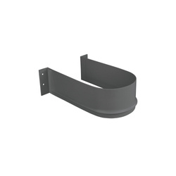 Osłona syfonu do szuflady okrągła szary-antracyt