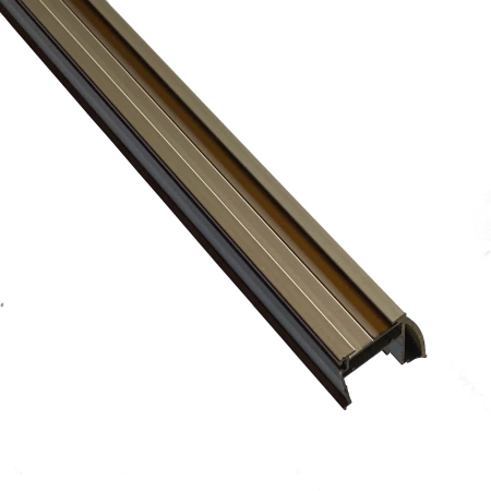 Listwa uchwytowa rączka CARO 18 mm, 2,7 m, szampan-anodowany