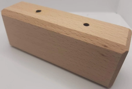 Noga bukowa 35x45x120 Surowa