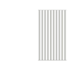Żaluzja wykonana z aluminium o wymiarach 96cm x 169cm biały