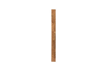 Blat z litego drewna dębowego 60 cm x 70 cm lakier mat