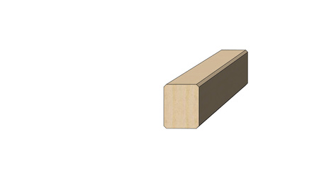 Listwa sosnowa kantówka strugana sucha 40x50x1520